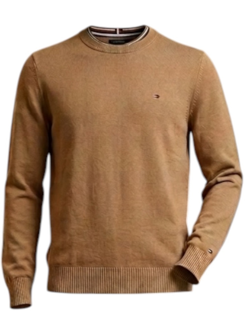 Tommy Hilfiger Men's Brown Signature Sweater size medium